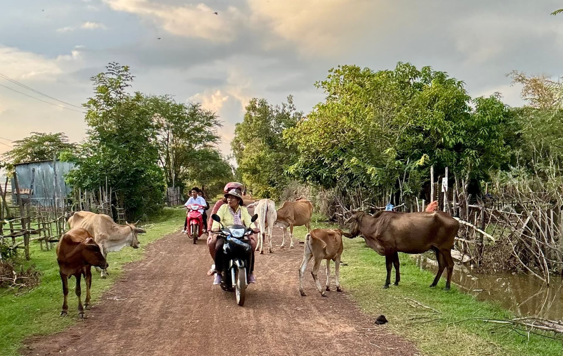 Scooter-Tour durch Kampong Thom