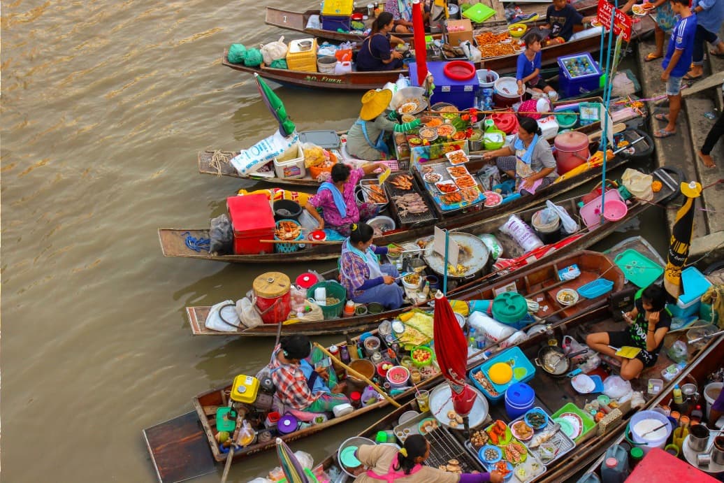 Taling Chan Floating Market