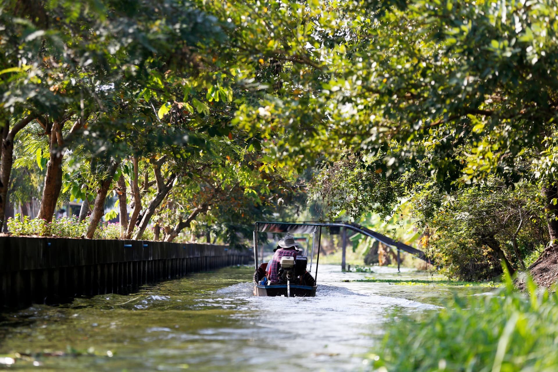 Der Mahasawat-Kanal in Bangkok