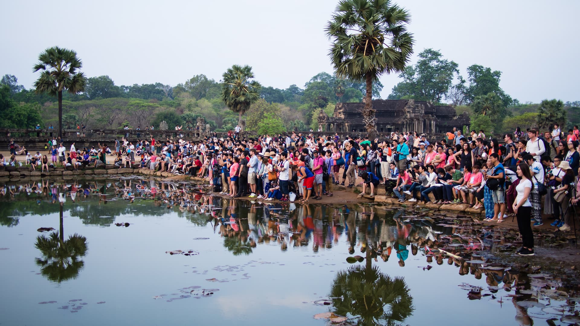 Wie man die Touristenmassen in den Tempeln von Angkor vermeidet