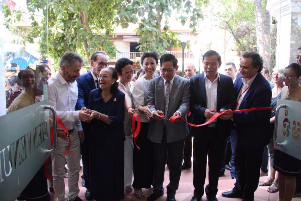 Eröffnung der Alliance Française in Siem Reap